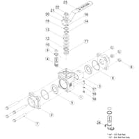Inline Industries Ball Valve, 334/336